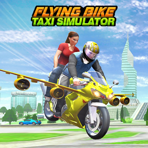 Modern Flying Bike Taxi app icon