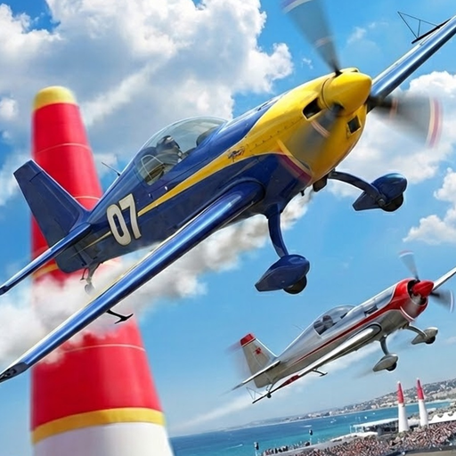 Pro Air Race Flight Simulator app icon