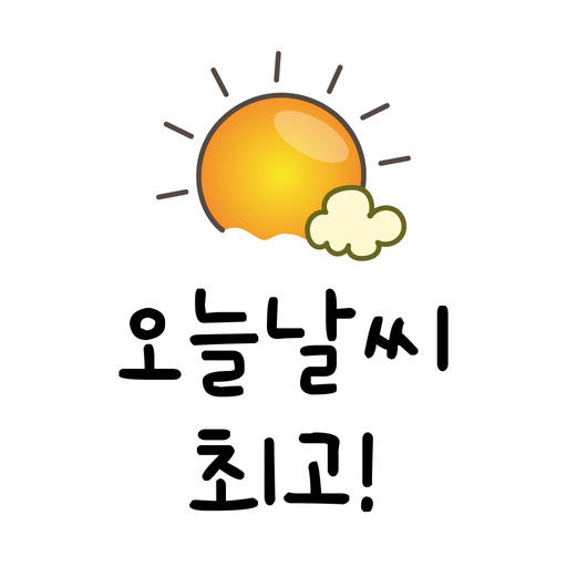 Todays weather for Korean app icon