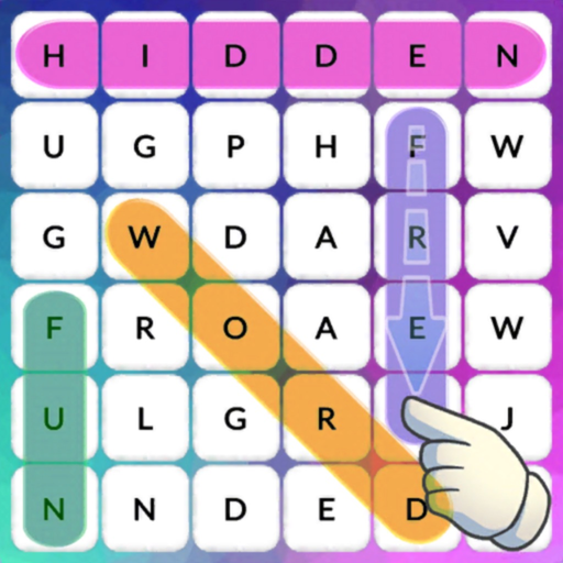 Word search find hidden words app icon