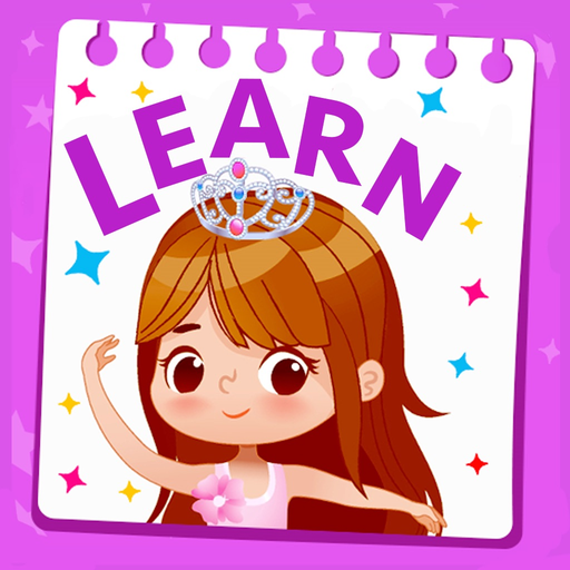 Pink Princess All In One Learn app icon