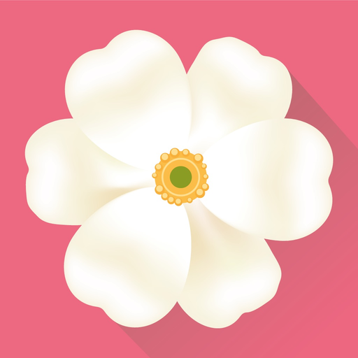 Period tracker, calendar app icon