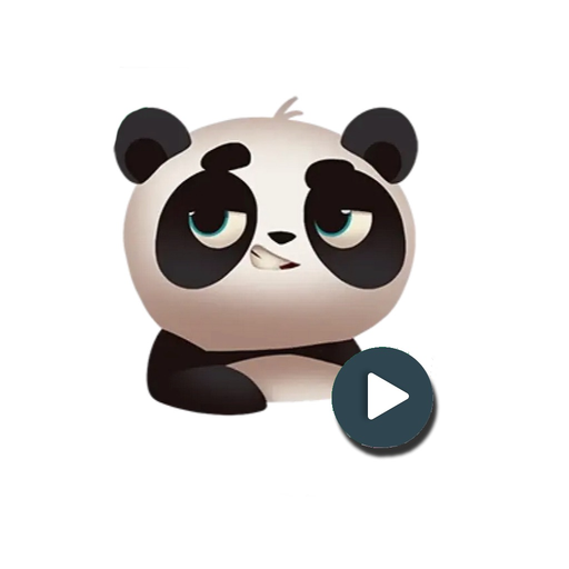 Panda Stickers (Animated) app icon