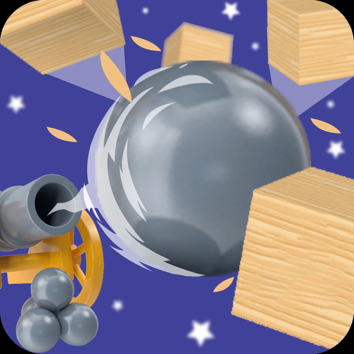 Cannon Balls Shoot Knockdown app icon