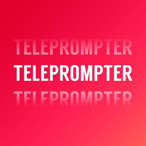 Teleprompter For Video App Pro app icon