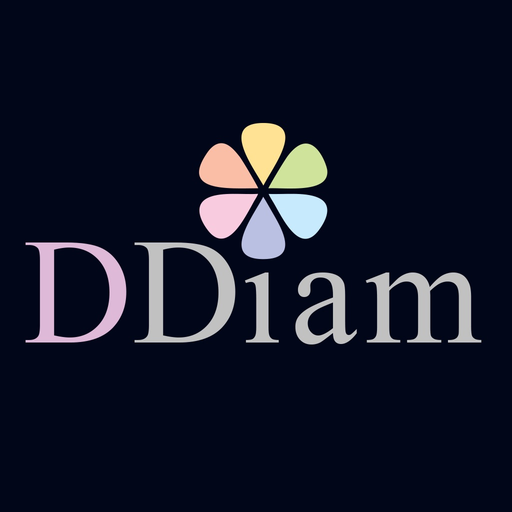 DDiam-Fancy colored diamond app icon