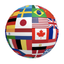World Flag Map icon