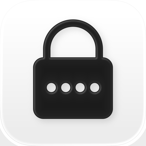 Minimalist Password Manager app icon