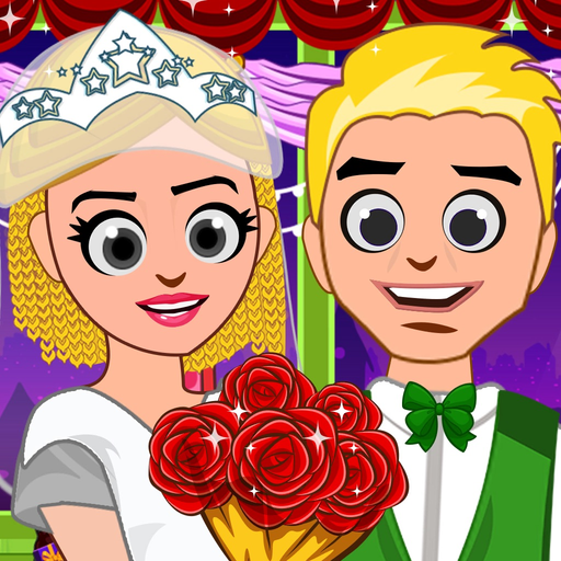 Pretend Town Wedding Party app icon