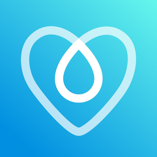 Drink water reminder app Dropy app icon
