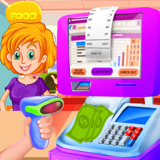 Bank Cashier Register Games app icon