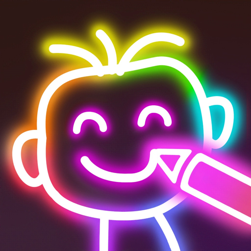 Sparkling Colors & Doodles app icon