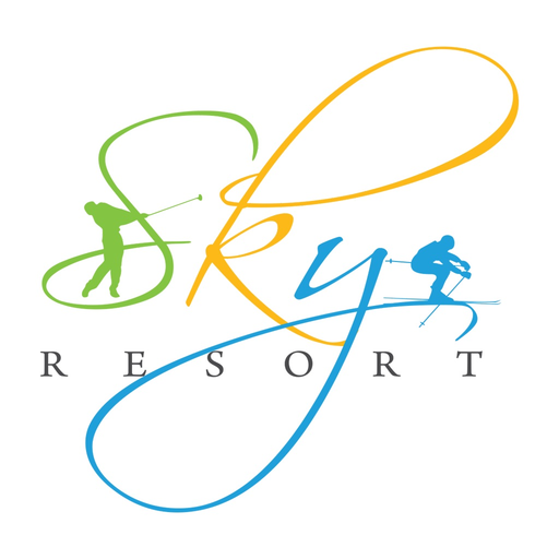 Sky resort app icon