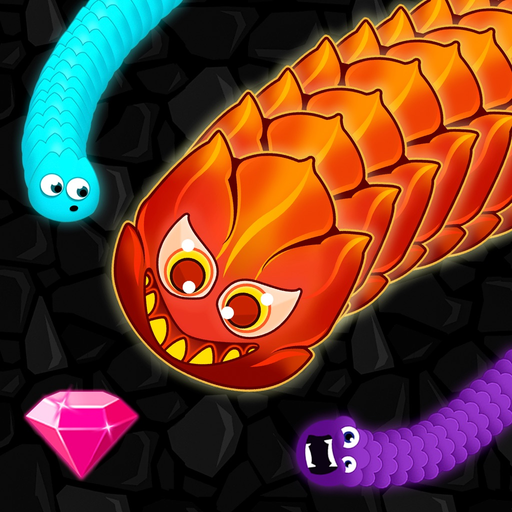 Worm Hunt: slither snake arena app icon