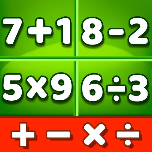 Math Games - Learn + - x ÷ app icon