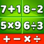 Math Games - Learn + - x ÷ icon