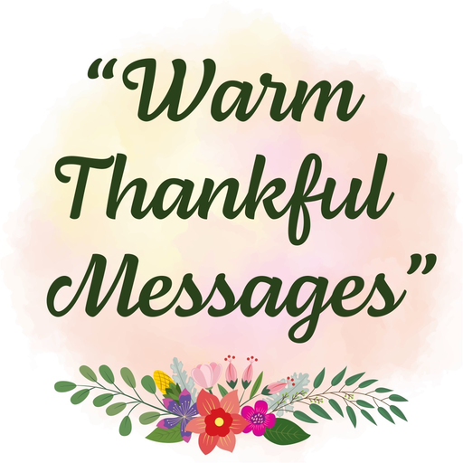 Warm Thankful Messages app icon