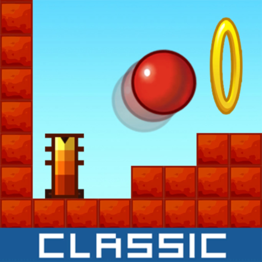 Red Bounce Ball Classic Game app icon