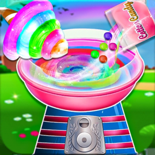 Cotton Candy Factory Game app icon