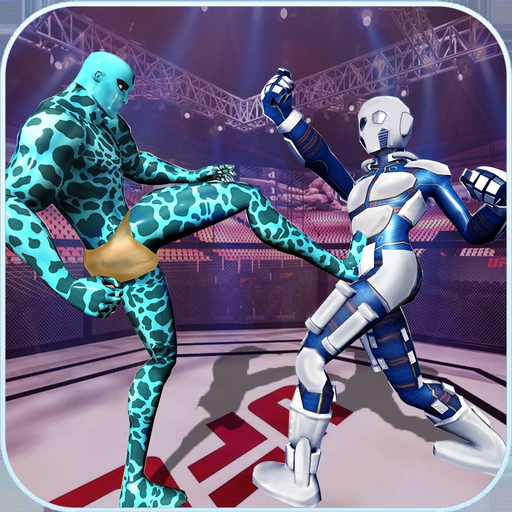 Robot vs Superhero Fighting 3D app icon