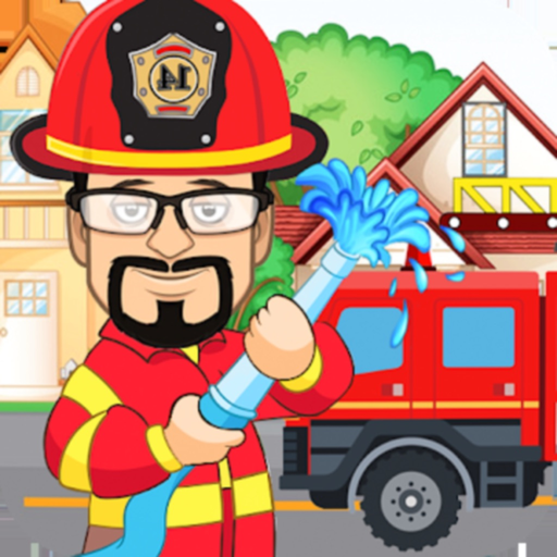 Pretend Play Fire Station Game app icon