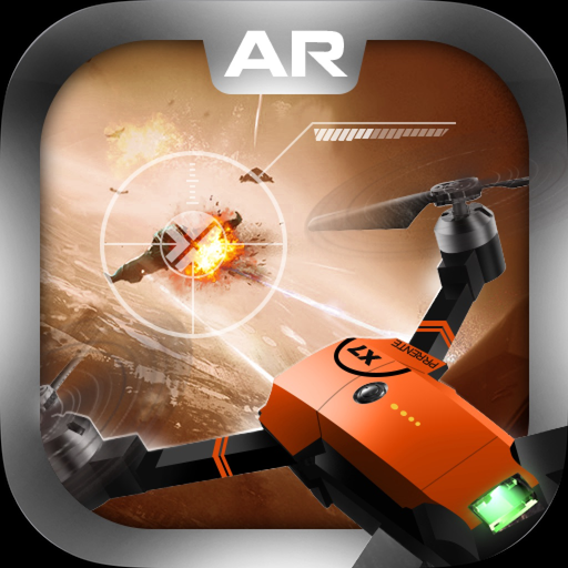 Drone with camera app icon