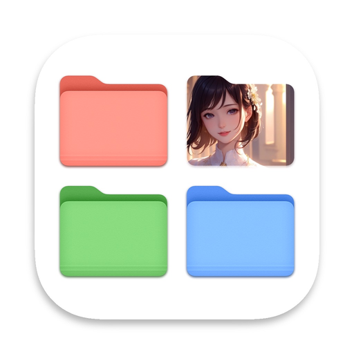 Rainbow Folder - Icon changer app icon