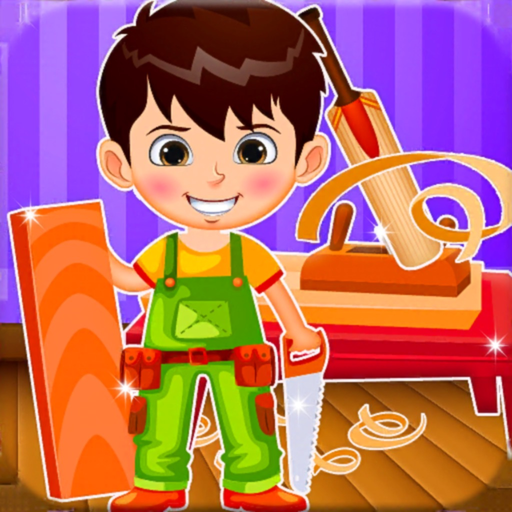 Cricket Bat Maker Factory app icon