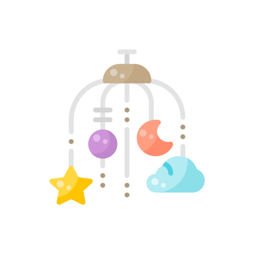 Baby Sleep Sounds and Lullaby app icon