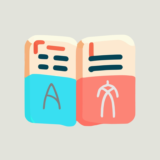 Duoreader - Bilingual Reading app icon
