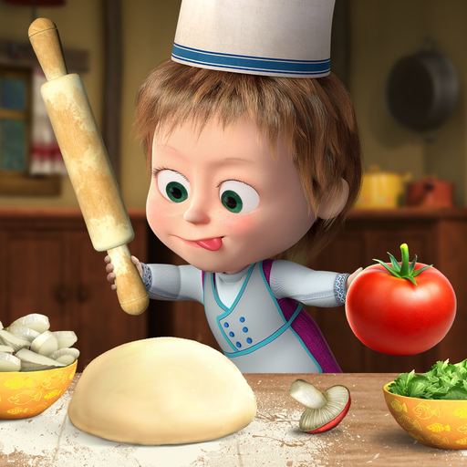 Masha and The Bear: Pizzeria! app icon
