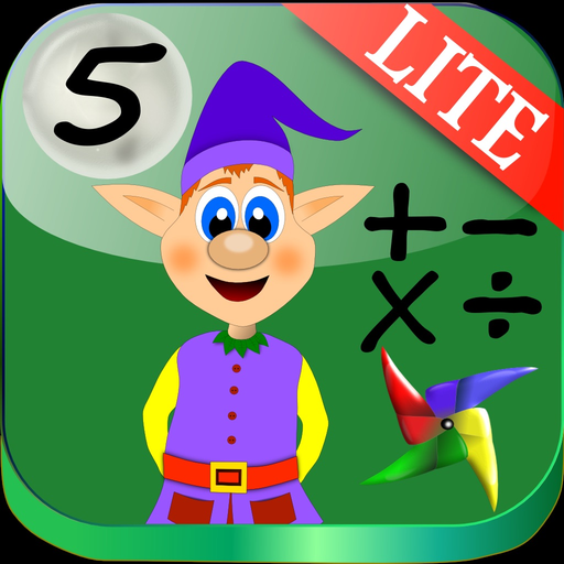 Fifth Grade Math Learning LITE app icon