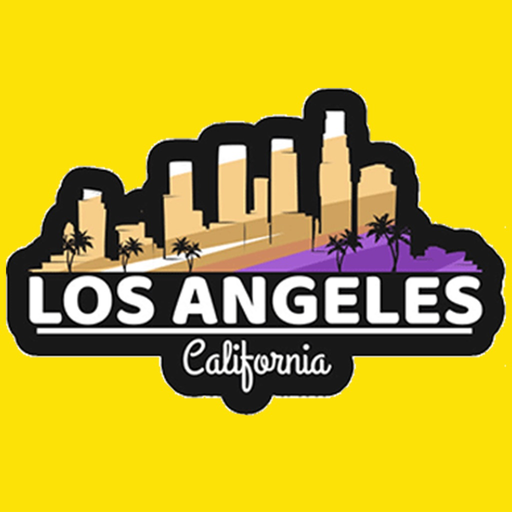 Los Angeles USA stickers emoji app icon