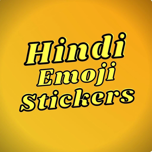Hindi Emoji Stickers app icon