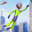 Stickman Flying Rope Hero Game icon