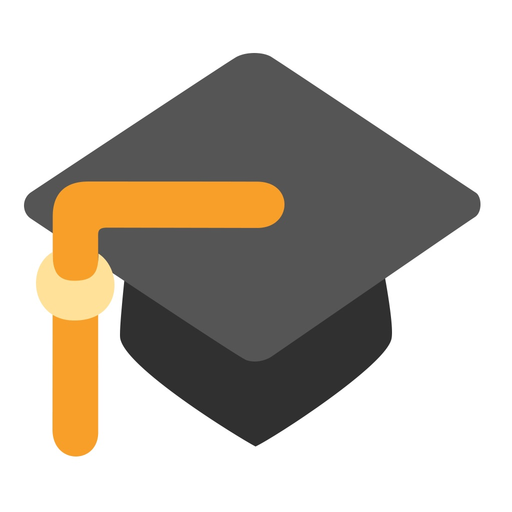 Graduation Cap and Gown app icon