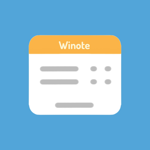 Winote - Record Note app icon