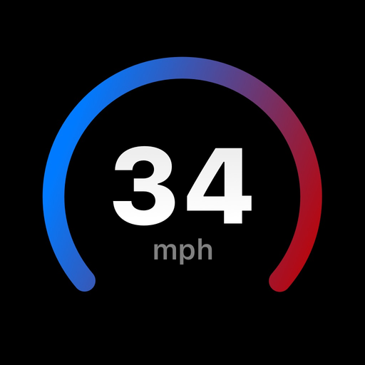 Auto GPS Speedometer for Trip app icon