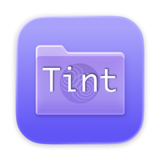 Tinted Folders Pro app icon