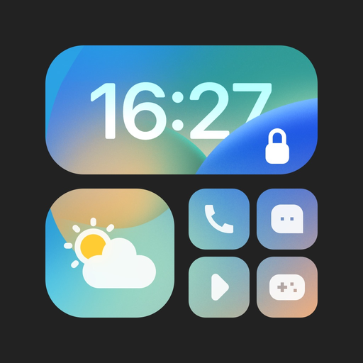 Color Themes: App Icons,Widget app icon