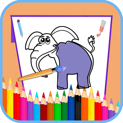 Animal Games Coloring Pages app icon