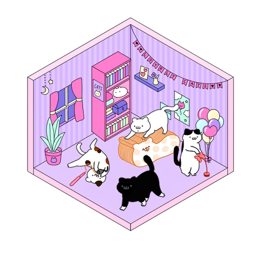 Cat Room: Purrfect Cats app icon