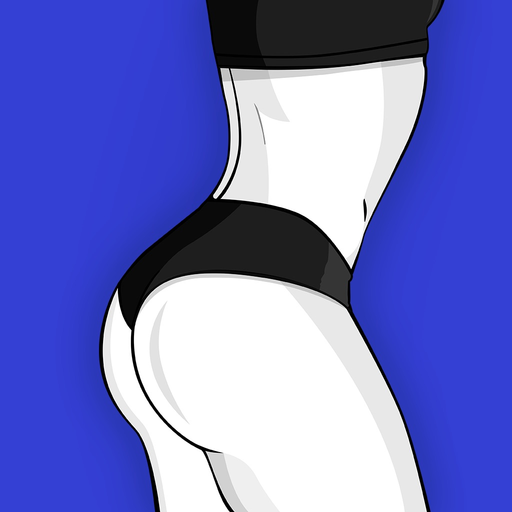 Female Fitness Butt Workout app icon