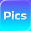 Pics: AI Photo & Collage Maker icon