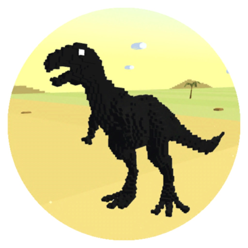 Dino T-Rex 3D Run app icon