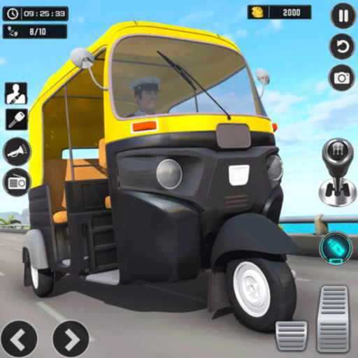 Auto RIckshaw Racing 3D app icon
