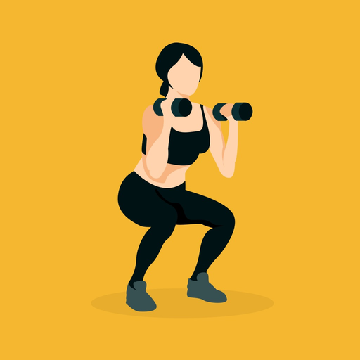 Squats Counter app icon