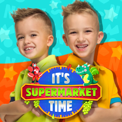 Vlad and Niki Supermarket game app icon