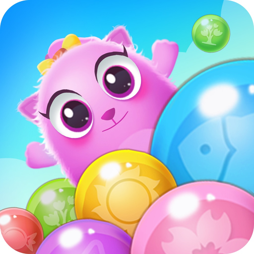 Bubble Cats- Bubble pop game app icon