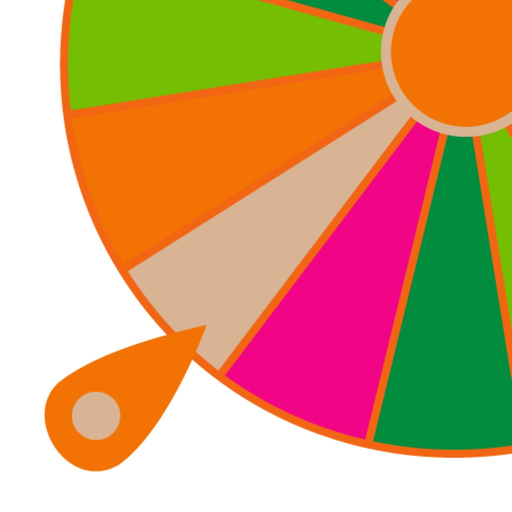 Custom Decision Roulette app icon